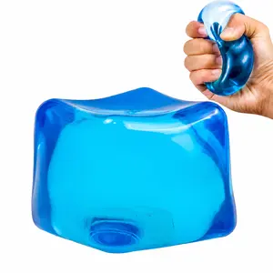 Nice Stress Relief Cube - Ice Cube Stress Ball for Adults Stress Relief | Best-Selling Super Solid Sensory Office Toy