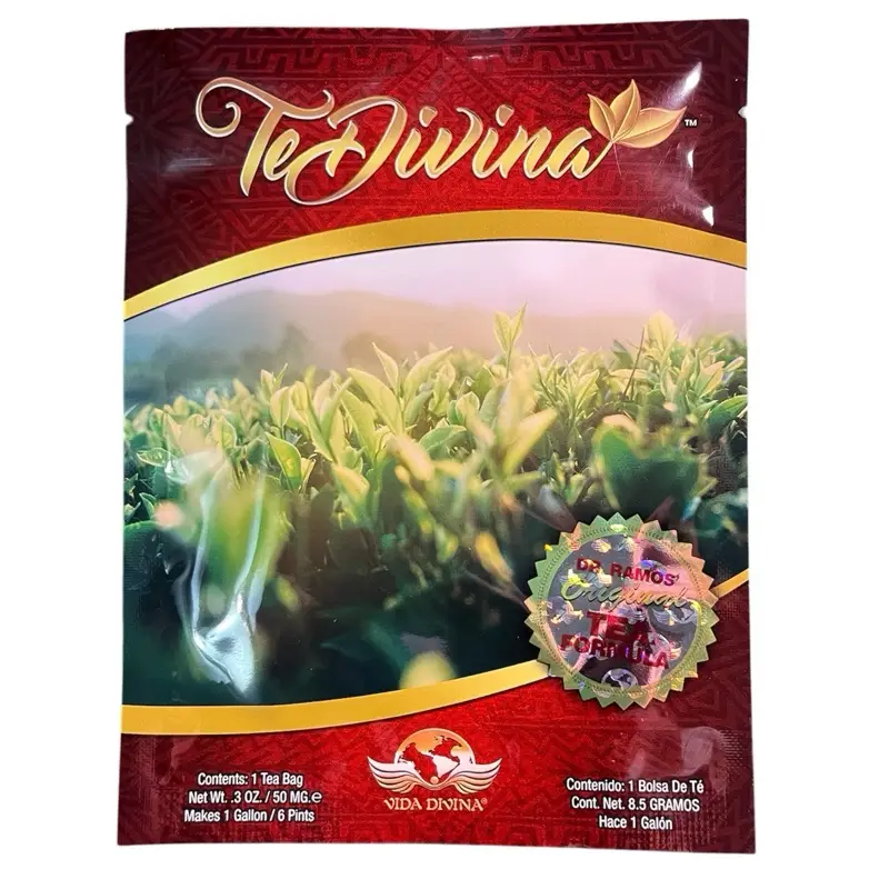 Té Divina Original Detox Tea Natural Herbal Tea - 12 Natural Ingredients for 1 Week Herbal Drink Beverage Premium - No Cafeine - 3 Oz Bag