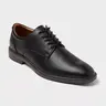 Goodfellow & Co Men's Closed Lace Formal Leo Dress Shoes - Cushioned Memory Foam Footbed, Office Business Footwear, Size 11w