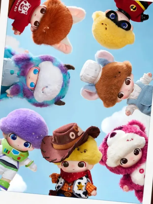 POP MART Dimoo x Pixar Series Plush Blind Box POP MART Dimoo x Pixar Series Plush Blind Box
