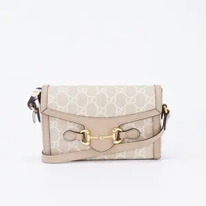 Pre-owned GUCCI pvc Shoulder Bags 1955 Horsebit Phone Bag Horizontal BGP197005