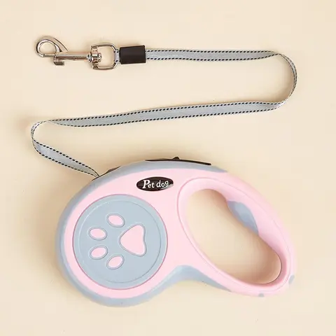 1pc / Abs Material Automatic Extensible Pet Leash, Puppy Leash, Durable and Lightweight Design, Ideal for Dogs and Cats, Retractable Leash