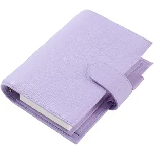 Personal Luxe Rings Planner -  Binder Organizer (30mm Ring, Pebbled-Lavender)