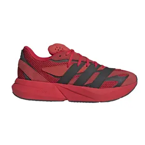 adidas Mens Lightblaze Lace Up Sneakers Shoes Casual - Red