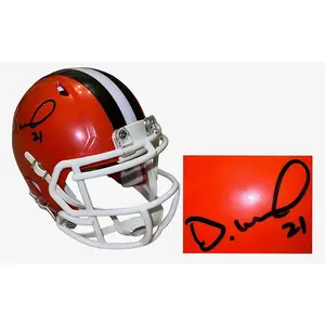 Denzel Ward Signed Cleveland Browns Mini Helmet JSA