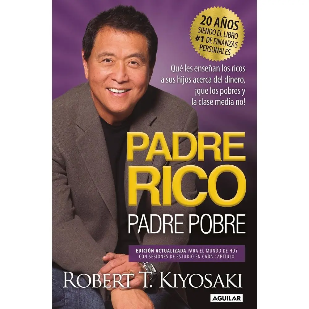 USED Book - Padre Rico, Padre Pobre. Edición 20 Aniversario / Rich Dad Poor Dad by Kiyosaki, Robert T. (Paperback) - Spanish