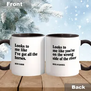 Unique Cups The Mummy 1999 Quote Mug, 11,15oz Ceramic Movie Quote Mug - Classic DrinkwareGifts for Movie Fans Nerd Culture Birthday Father's Day & Spring Holiday Presents