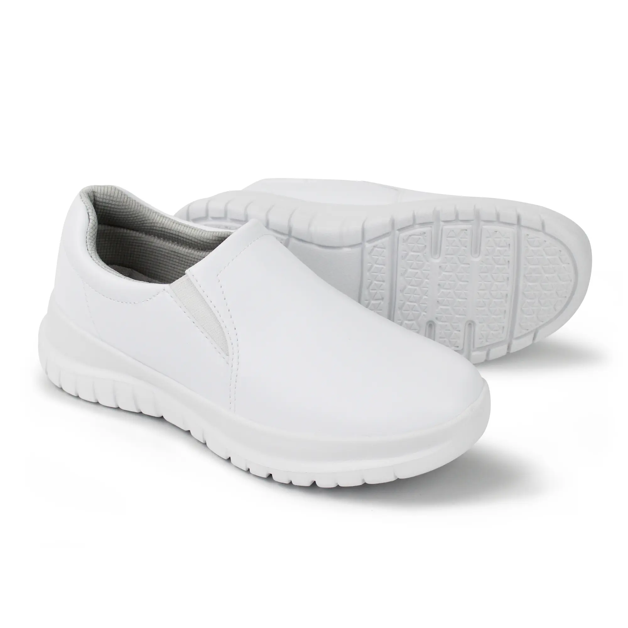 Hawkwell Non-Slip Work Shoes for Women, Comfortable Slip-On Clogs for Healthcare & Walking, Lightweight Water-Resistant, Non Slip Shoes For Work
