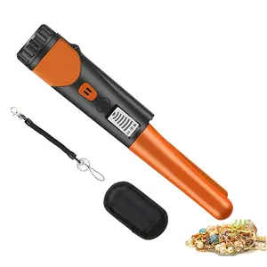 Metal Detector Pinpointer for Adults & Kids - Waterproof Handheld Pin Pointer Wand - High Sensitivity 360° Detection - Easy to Use 2 Alert Modes - Treasure Pinpointing Finder Probe Metal Detector Pinpointer for Adults & Kids