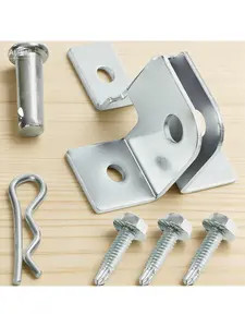 Universal Garage Door Opener Replacement Bracket, Heavy Duty Reinforcement Bracket, Compatible with Major Garage Door Opener Models, Durable Steel Construction, Easy Installation, Secure Fit for Garage Door Systems