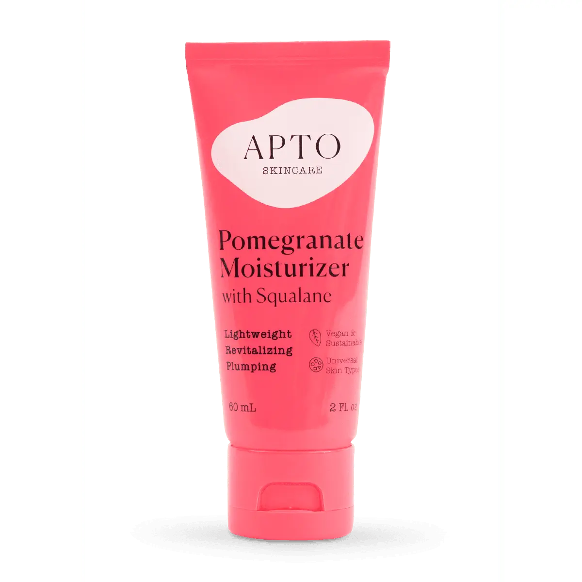 APTO Skincare Pomegranate Moisturizer w/Squalane: Daily Lightweight Antioxidant-Rich Facial Lotion for Skin that's Radiant, Soft & Plump