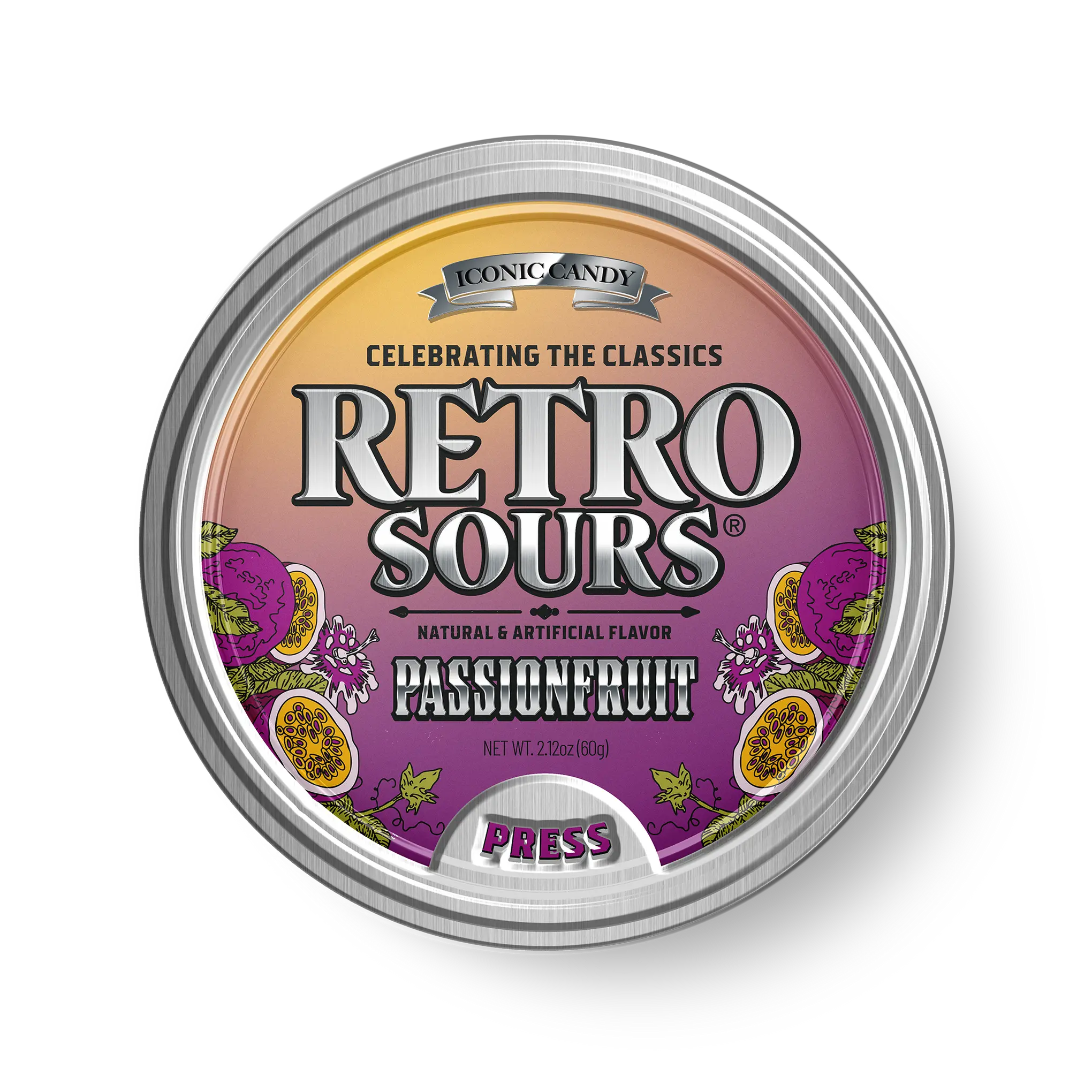 Retro Sours Passionfruit (60g)