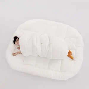 Pure Color Quilt Blanket, Fiber Quilt, Hotel All-Season Use, Lightweight Non-Impressive, Skin-Friendly Breathable, Suitable for Bedroom and Guest Room