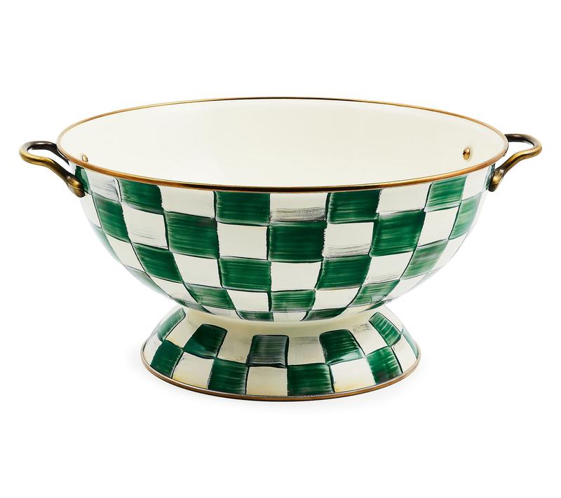 MacKenzie Childs Enamel Everything Bowl