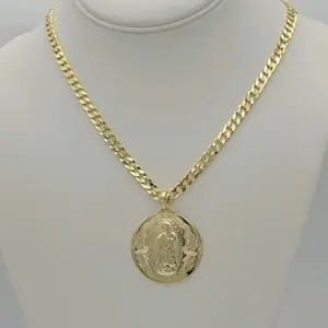 Yudijewerly # 6 Necklace (6mm) # 3612 Pendant