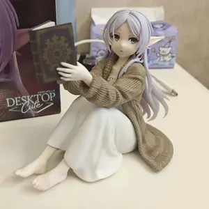 Frieren Anime Figure Frieren Beyond Journey End Pvc Model Desktop Ornament Gifts For Fans Anime Collectors Home Decoration Toys