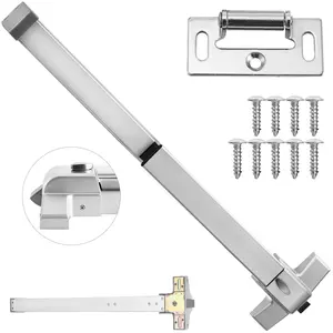 TikTokShopBlackFridayDoor Push Bar Panic Exit Device Stoving Vanrish Emergency Lock Made 400 Series.