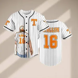 Baseball Jersey, Full Printed 3D Unisex Baseball Top For Going Outfit