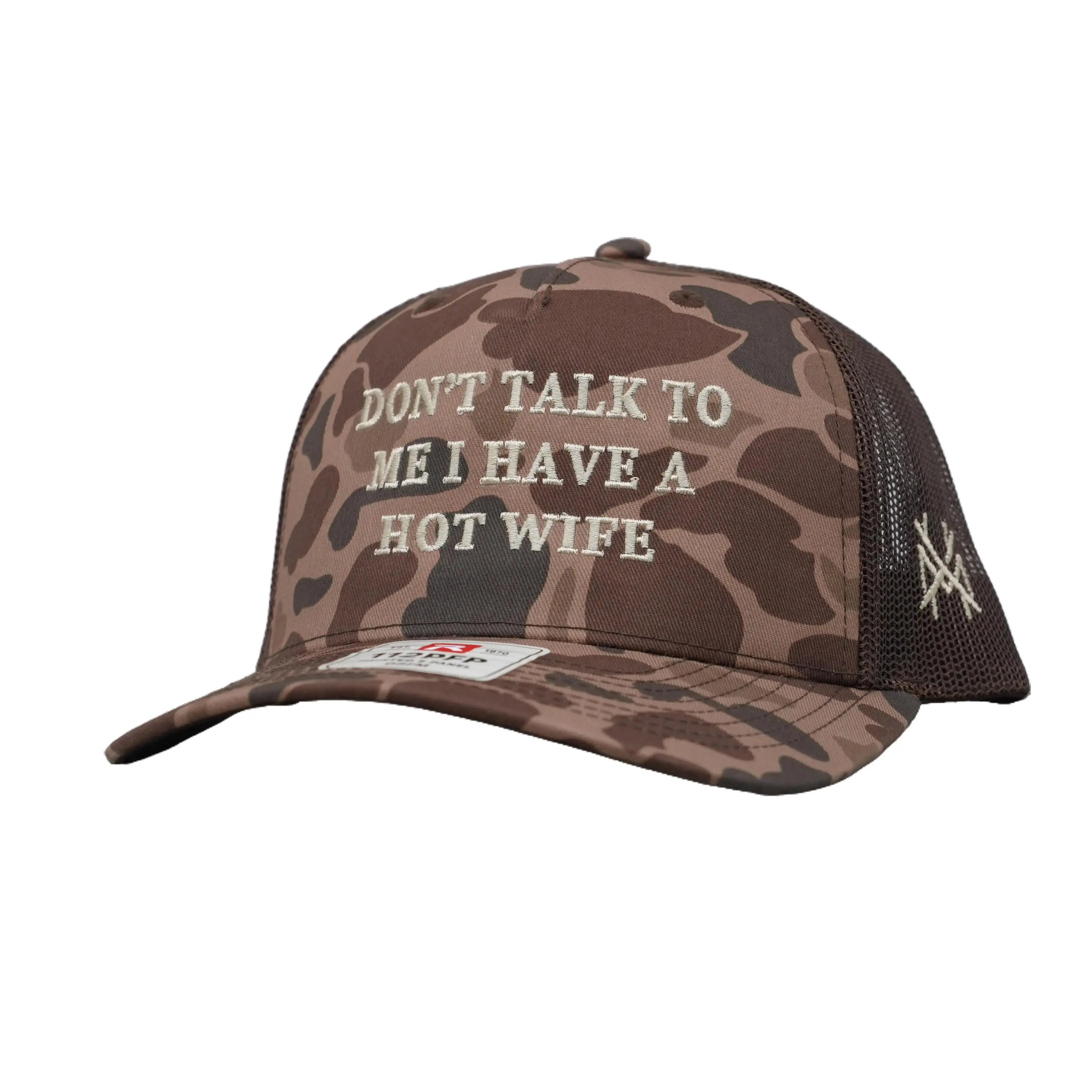 Trucker Brown Duck Camo Bark