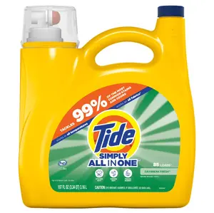 Laundry Detergent Liquid Clean & Fresh, Daybreak Fresh Scent, 107 fl oz, 85 Loads
