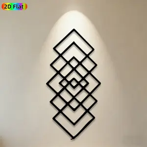 1pc Interwoven Knot Metal Wall Art, Intricate Interwoven Knot Statue Mural, Ideal Gift for New Year, Easter, Cultural Decor Enthusiasts,  Metal Wall Decor Wall Sculptures, Perfect for Indoor Wall & Outdoor Fence Wall, Unique Home & Garden Decor