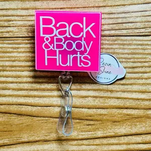 Back and Body Badge Reel