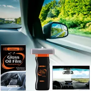 Automotive Handheld Oil Flmr Cream,Front Windshield Rearview Mirror Side Window Cleaning,Window Oil Film Cleaning,FastCleaning, CompactAnd Easy To Cary-100g Degreaser Cleaner