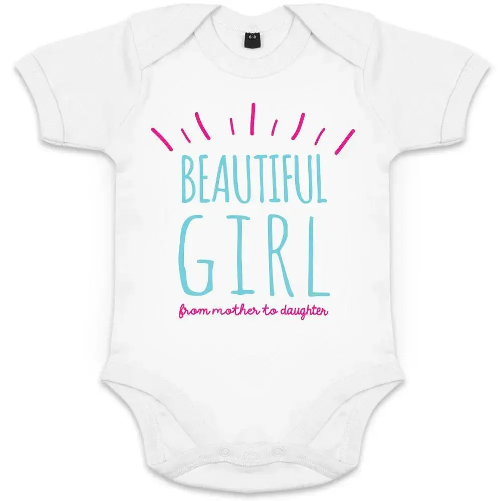 Beautiful Girl Organic Baby Girl Onesie