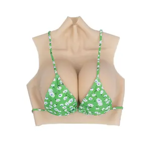 Silicone Breastplate Silicone Breastforms Fake Breast C-G Cup for Crossdressers Cosplay Drag queen Transgender