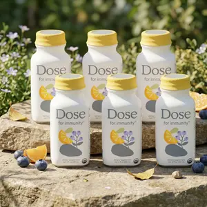 Immunity Support Shot 2oz – Vitamin C, Zinc, Elderberry & Ginger | Citrus Berry Wellness Drink