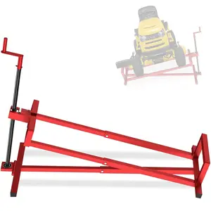 Lawn Mower Lift Jack, Riding Lawn Mower Lift Jack Lawn Mower Jack Lift with 882 Lbs Weight Capacity Universal Fit for Garden Tractors Riding Lawn Mower with Manual Handle