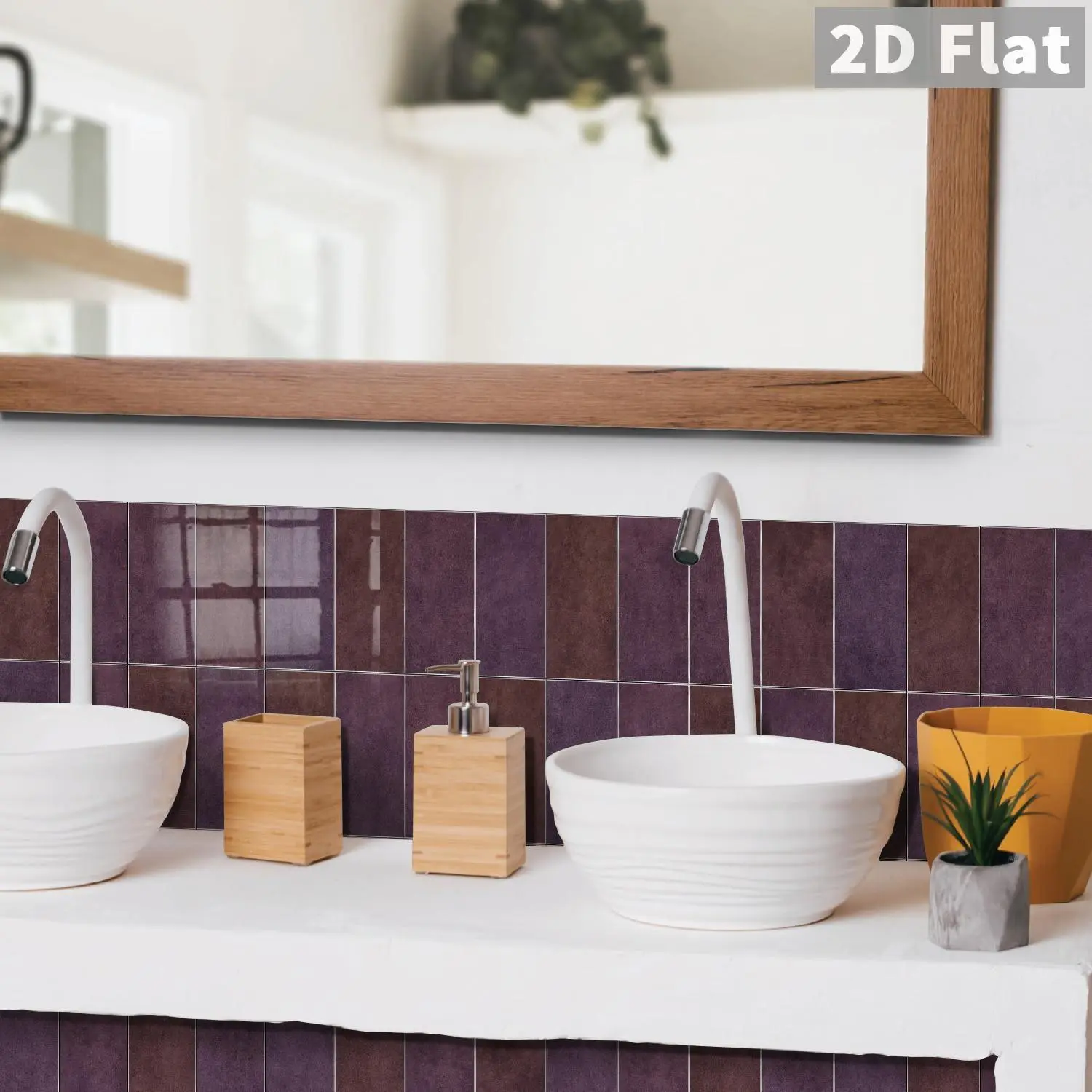 16/32pcs 4x8 Inch Marble Self-Adhesive Stickers,Classic Marble Pattern Sticker, ​​Rental Friendly Removable Backsplash -Thickened Foam, No Residue, Perfect For Kitchen, Bathroom And Laundry Room​​