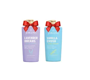 Jergens Shea Fusion Vanilla Crush/Lavender Dreams Body Lotion, 14 fl oz – Moisturizer with Shea Butter & Vitamin E for Deep Hydration