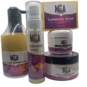 Turmeric Face & Body Treatment Lotion for Moisturizing and Skin Care
