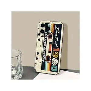 Beautiful Phone Case, Retro Tape Pattern, For IPhone16promax, 16 16E 15pro 14PLUS 13 12Pro 11 Pro SE4 Max X XSMAXSuitable For IPhone 17 Air