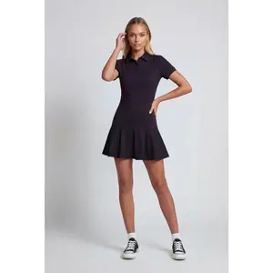 Lilith Short Sleeve Skater Polo Dress