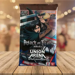 Union arena Attack on titan booster pack (Live Rip)