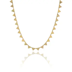 Mini Gypsy Triangle Necklace