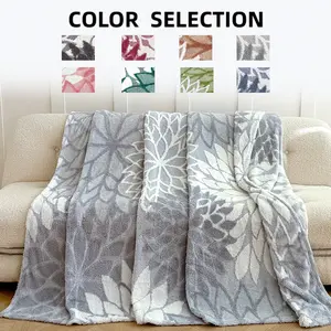 Christmas Blanket King Queen Size, Soft Plush Throw, Fashion Kaleidoscope Texture, Car Cover, Air Conditioning Wrap