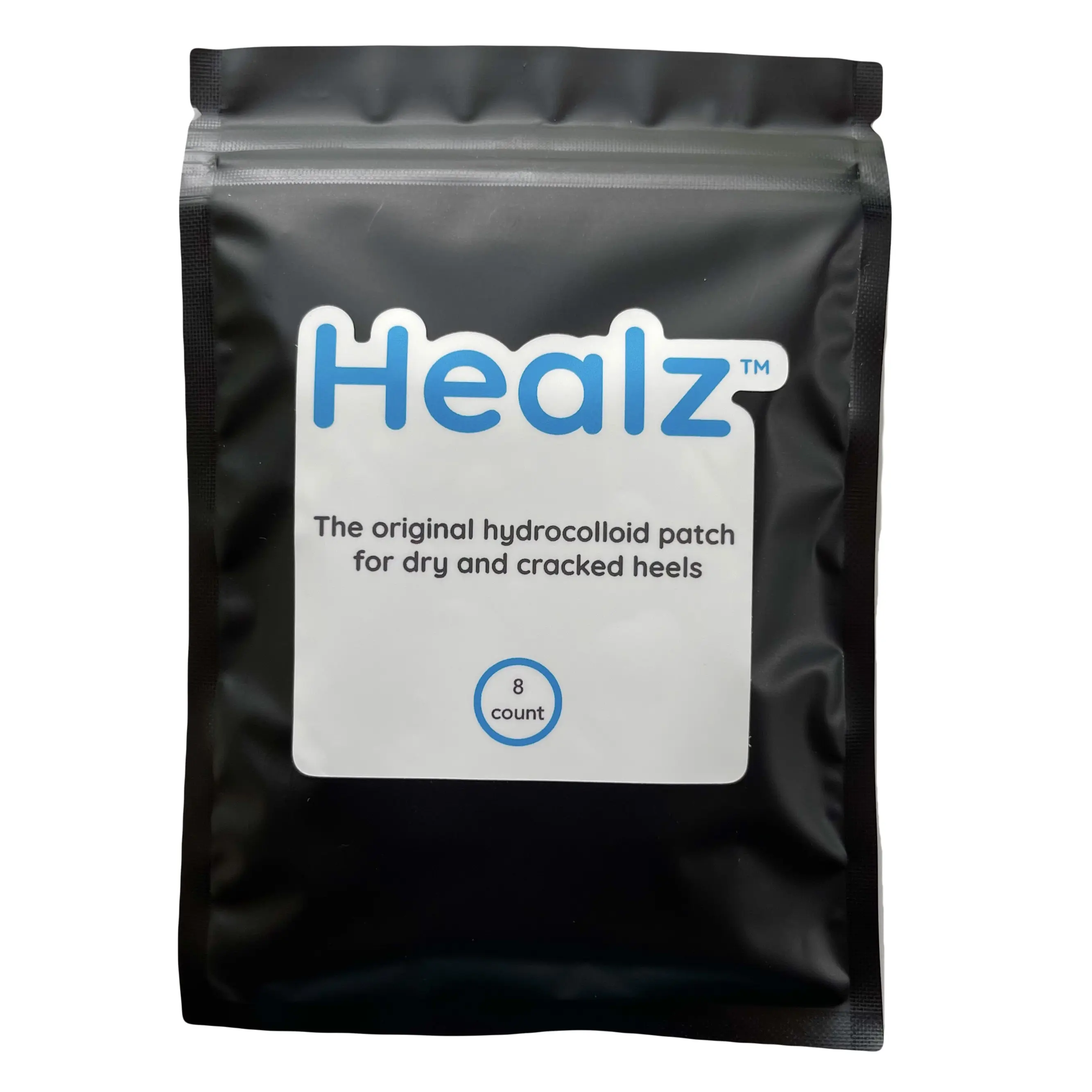 Healz Patches For Severely Cracked Heels and Heel Fissures - Hydrocolloid Patches Heal Your Cracked Heels
