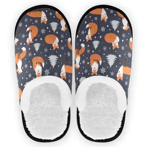 Cozy Plush Memory Foam Slippers - Warm Winter Indoor Outdoor Comfort
