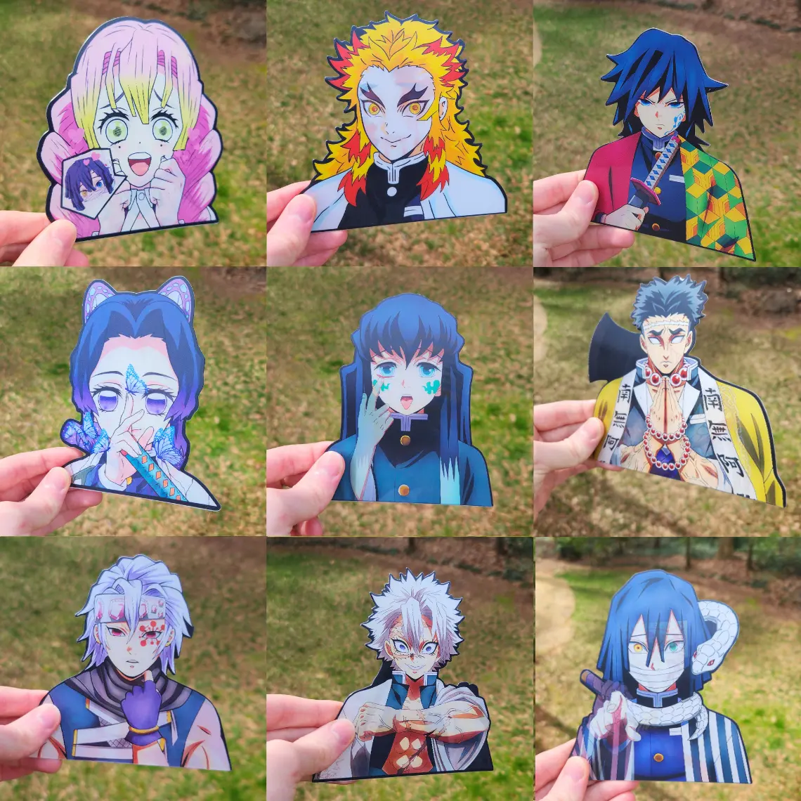 Demon Slayer Hashira Motion Sticker Set - TikTok Shop