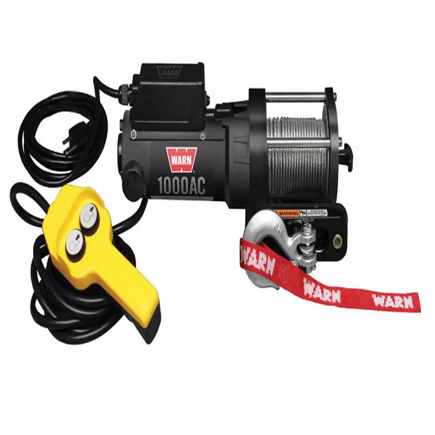1000AC 120V Electric Utility Winch with Wire Rope