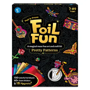 Foil Fun - Skillmatics Art & Craft Activity, Mess-free Art, DIY Creative Kit for Kids Ages 4 and up