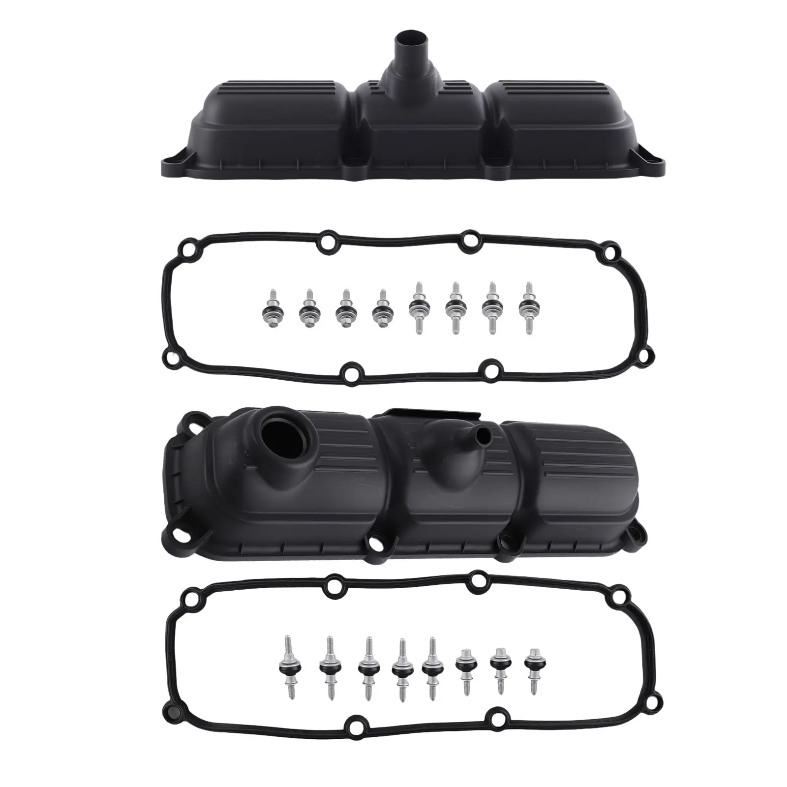 Engine Valve Cover Set w/Gasket compatible for Chrysler TownCountry 3.3L 3.8L 2004-2010