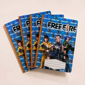 Set de 4 personalized notebooks\ set de 4 cuadernos personalizados A4\ regalo unico\ diseño a tu gusto