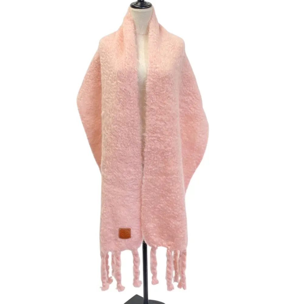 Pre-owned Loewe Other Small Leather Goods Mohair Long Scarf