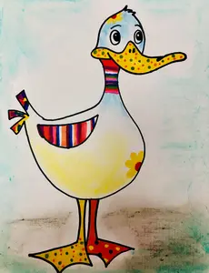 Add-On Art Project - Pattern Duck L1 (ages 4+)
