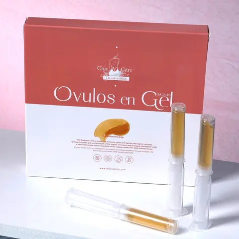 Chicvcare Ovulos en Gel  Herbal Support for Intimate Care & Feminine Hygiene Comfort Gentle Soothing Aloe Cleansing Moisture