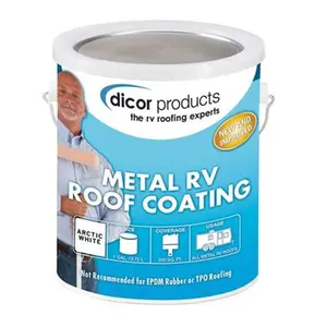 Dicor  1 gal Elastomeric Metal RV Roof Coating